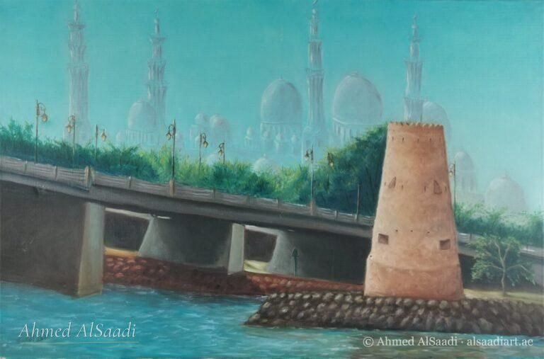 Painting study by Ahmed AlSaadi from his learning years (11)