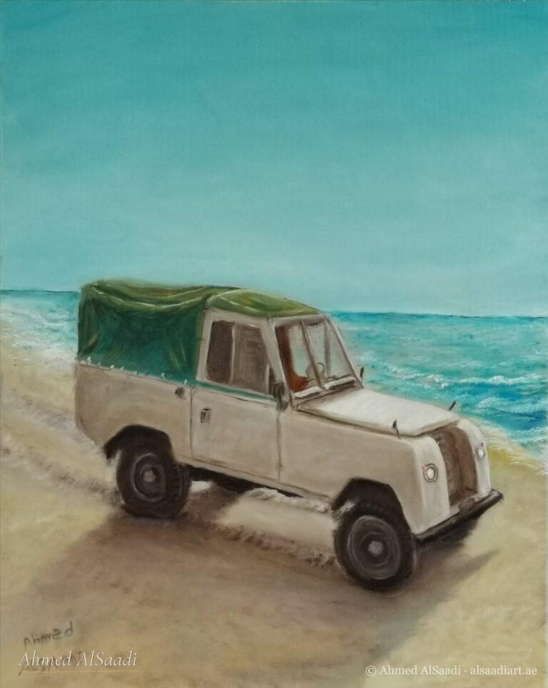 Painting study by Ahmed AlSaadi from his learning years (28)