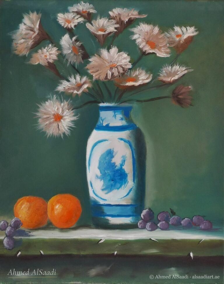 Painting study by Ahmed AlSaadi from his learning years (32)
