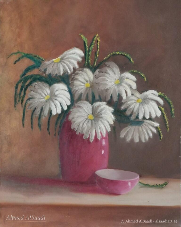 Painting study by Ahmed AlSaadi from his learning years (35)
