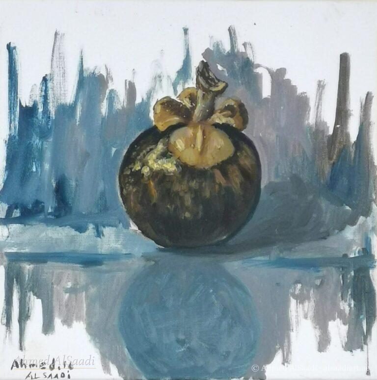 Painting study by Ahmed AlSaadi from his learning years (2)